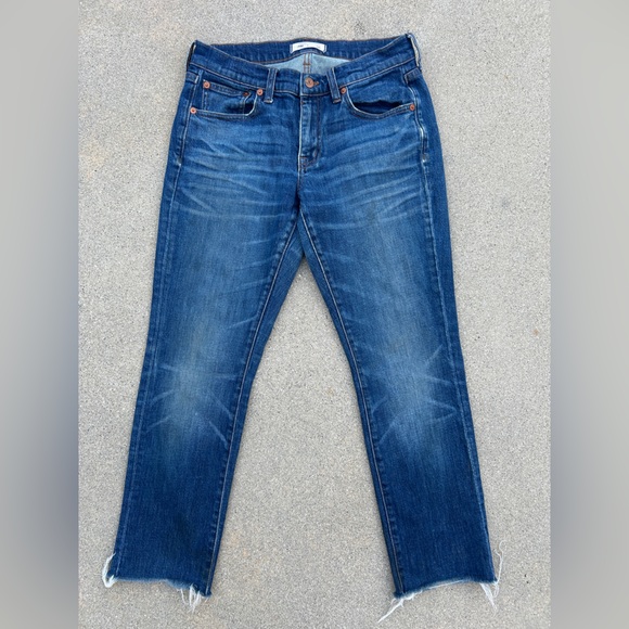 Madewell Denim - Madewell The Slim BoyJean Cropped Women Size 24